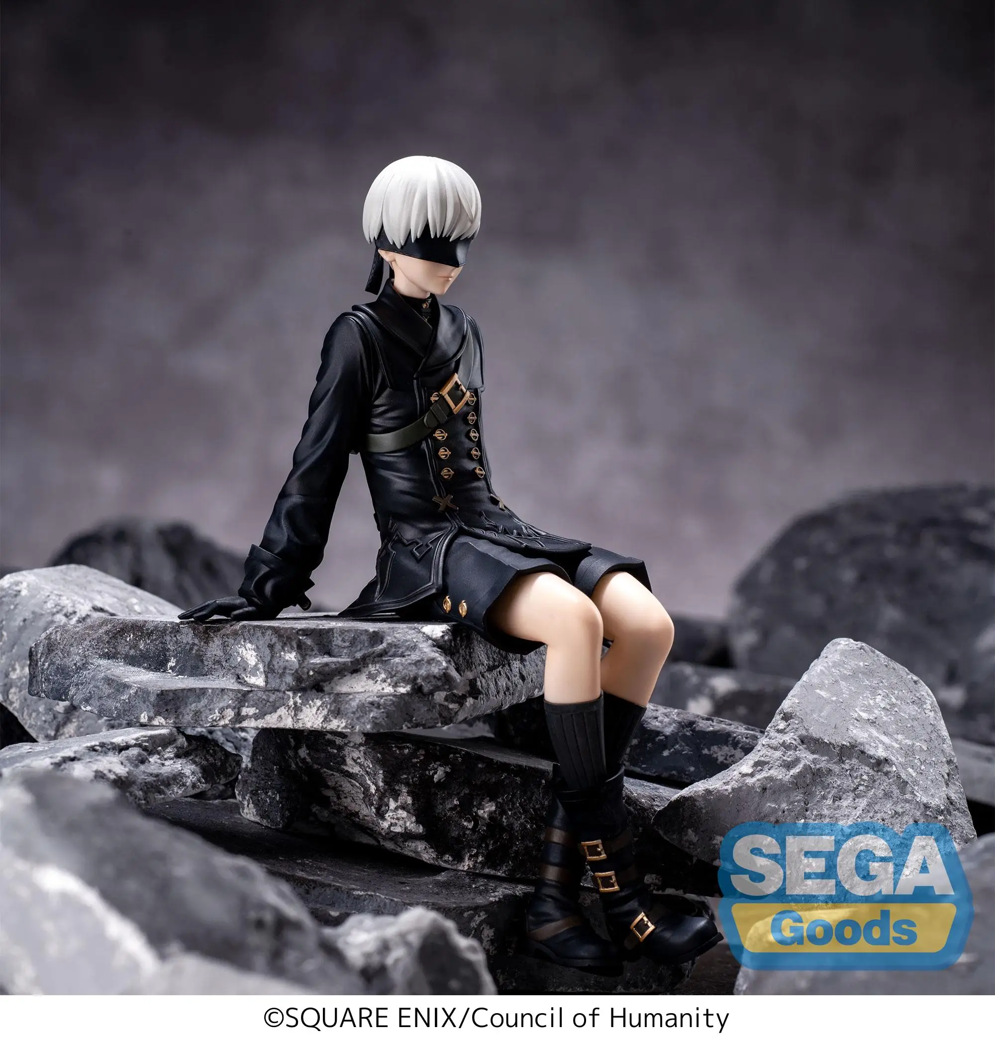 Sega Original NIER CHOCONOSE FIGURE 9S Pvc Action Figures Anime Figurine Toys Model Gift