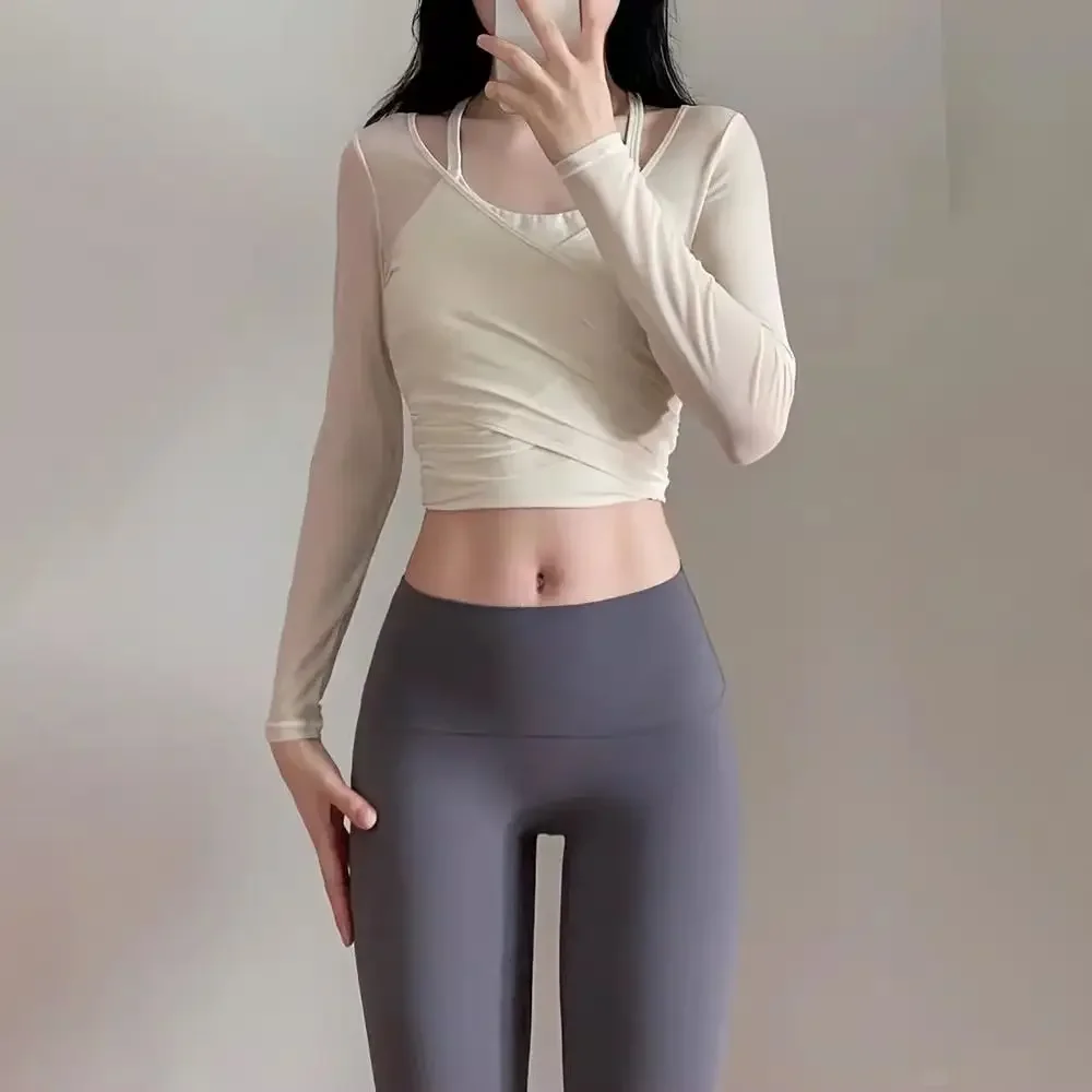 

Warm Women'S Leggings Seamless Ribbed Tummy Control Yoga Pants Flared Leggings Stretchy Sportswear Comfortable Classic Oversized