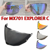 For LS2 MX701 Visors Replacement for LS2 EXPLORER Rally Helmet Shield Off-road Faceshield Windproof Motocross Lens Uv Protection