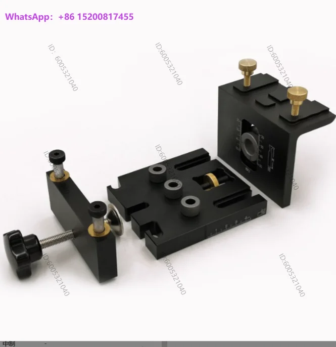 Woodworking 3-in-1 Punch Positioner Log Tenon Punch Tool