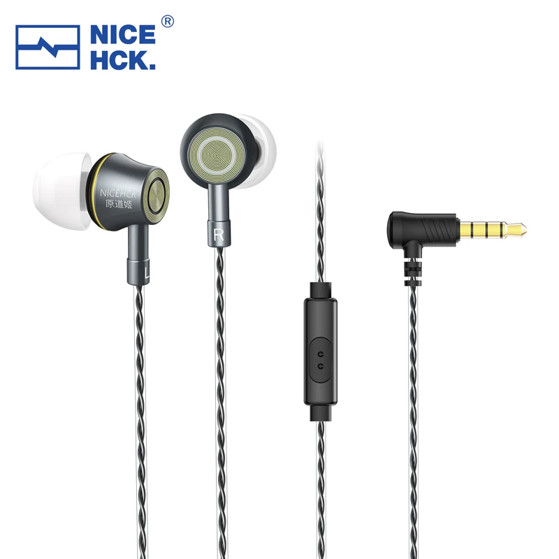 NICEHCK YD520 IEM In-ear Earphone Aluminum Alloy Metal HIFI