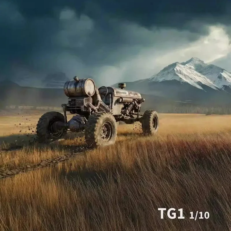 

Металлическая профессиональная радиоуправляемая машина для бездорожья Soil Dog No.1 ARESC 1/10 с ЧПУ, модель сельскохозяйственного трактора, набор для сборки