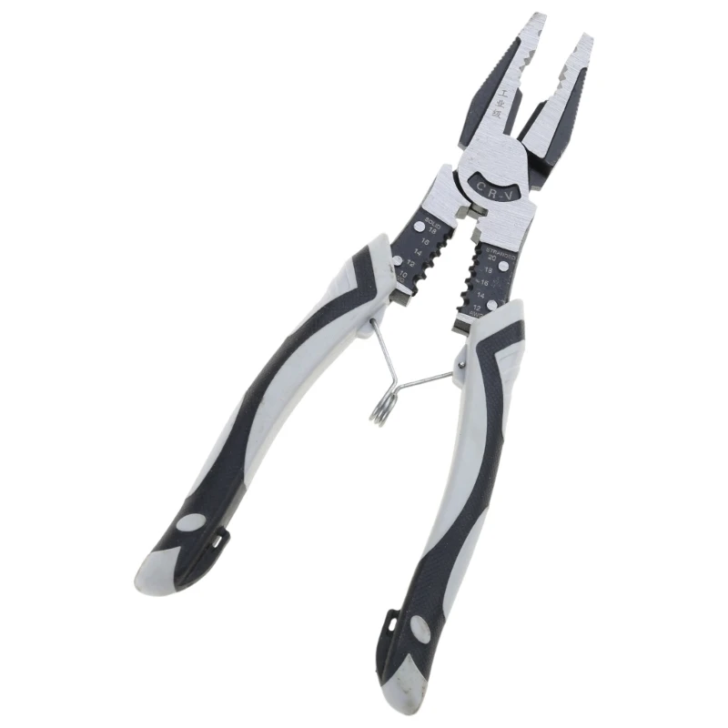 ความทนทาน คีมเหล็กช่างไฟฟ้า Plier คีมจมูกยาวลวดกรรไกรเครื่องมือสำหรับตัด,ดัด CRIMP