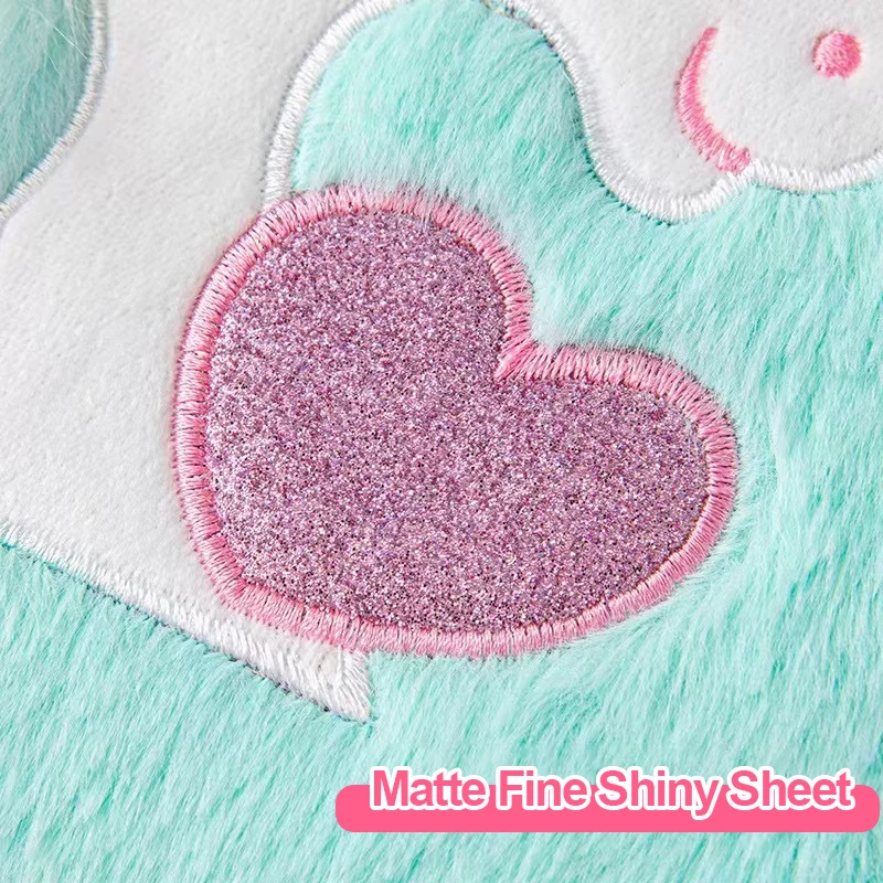 1PC A5 Unicorn Plush Notebook Macaron Girl Heart Diary Student Cartoon Handbook Adhesive Edition image 3