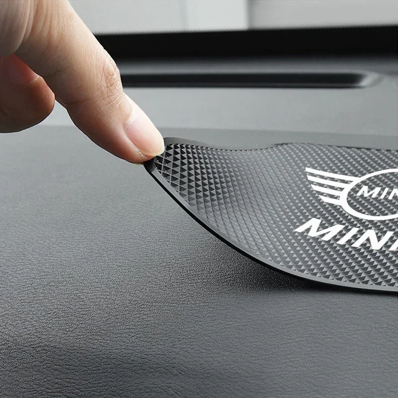 Car Silicone Anti-Slip Mat Anti-Slip Mobile Phone Car Accessories For Mini Cooper S R56 R53 R60 F55 F56 Countryman PARTS