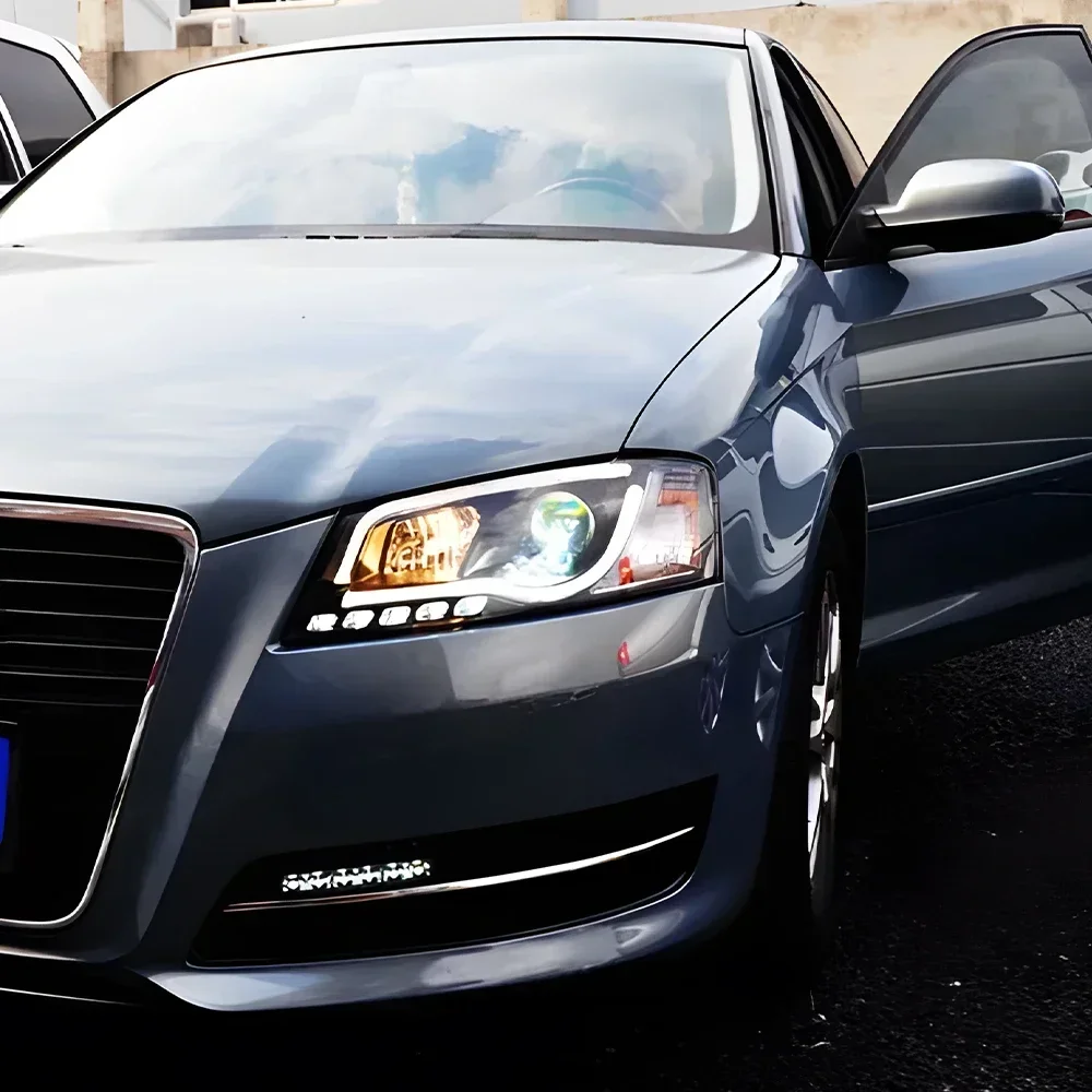 

Plug and Play Car Front Lamps For Audi A3 S3 RS3 2008-2012 LED Auto Headlights Assembly Upgrade Projector Lens Tool Accessories