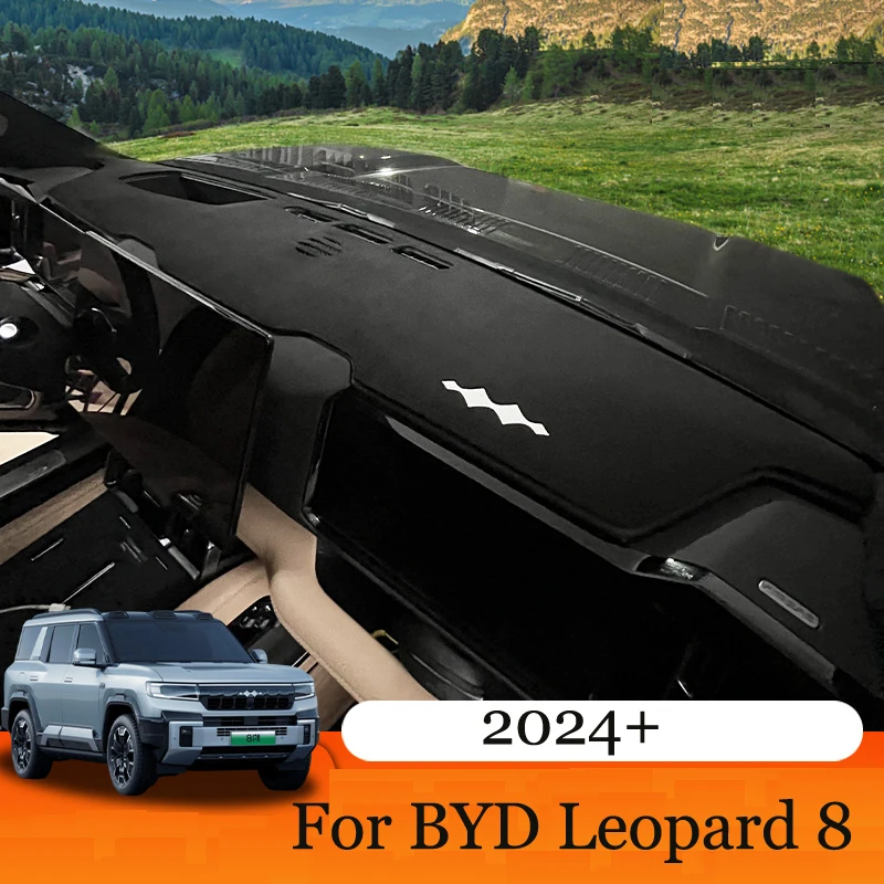 

Car Styling Dash Mat Dashmat Dashboard Cover Sun Shade Dash Board Cover Carpet For BYD Equation Leopard 8 2025 2024