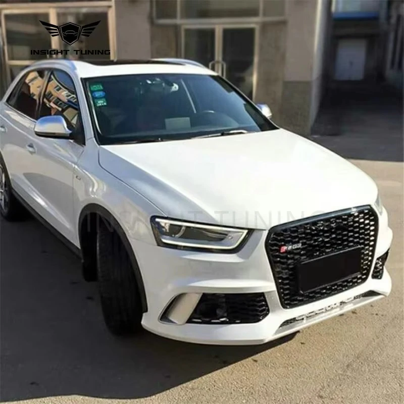 Competitive Price 2012-2015 Car Bumper Grille Rear Lip Diffuser Bodykit for  Q3 Upgrade to RS3 Body Kit