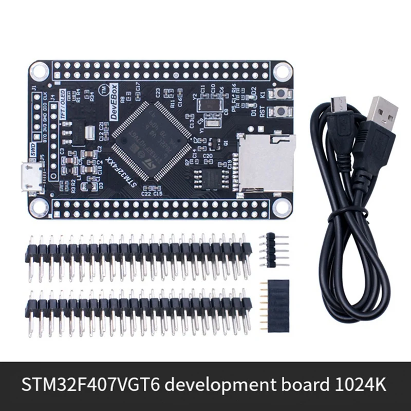 Scheda di sviluppo muslimex scheda di base del sistema STM32 scheda di apprendimento a Chip singolo F407 con cavo USB