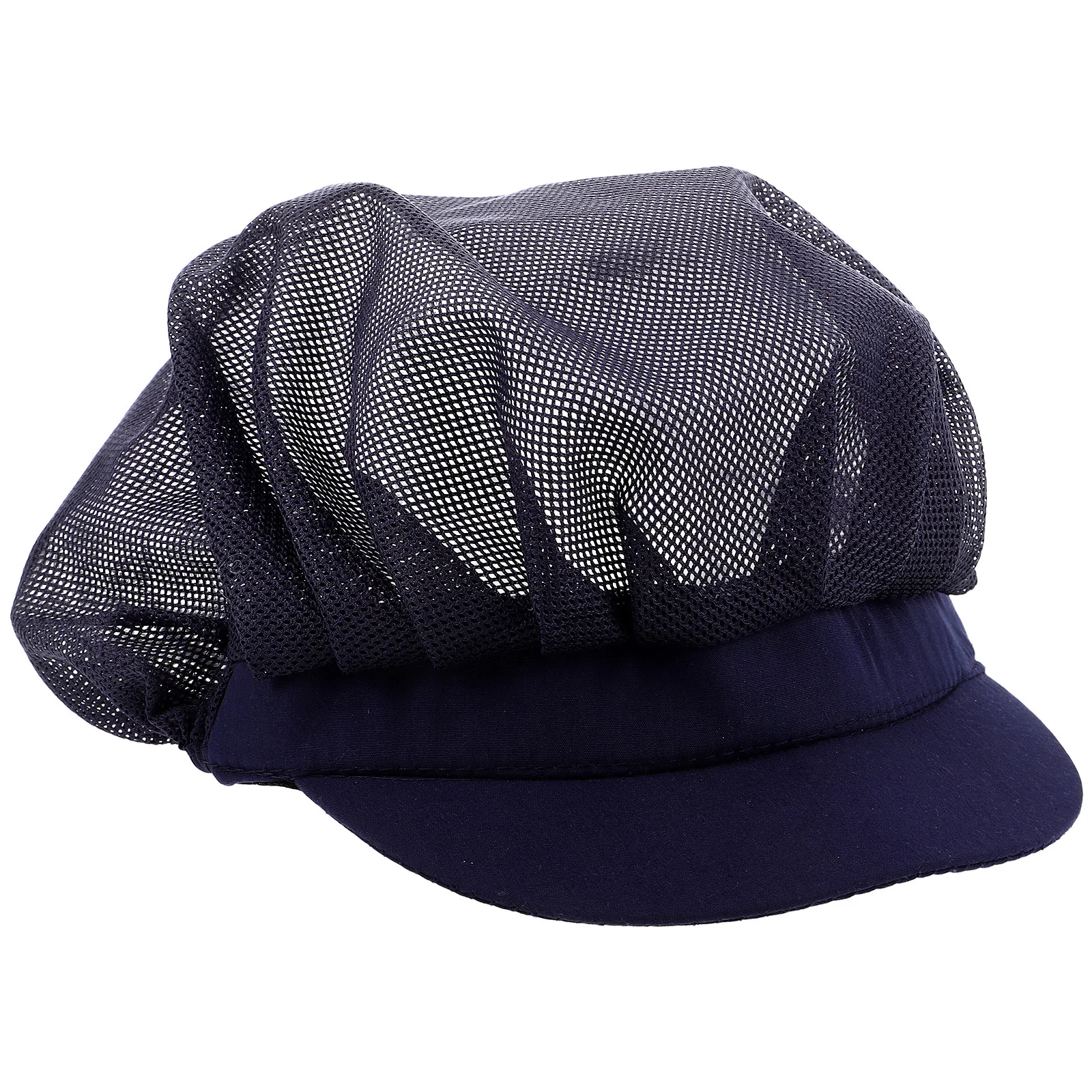 Chef Hat Unisex Breathable Cotton Flat Cap For Kitchen Workshop Baking Sushi Cook Waiter Baker Catering Workwear Mesh