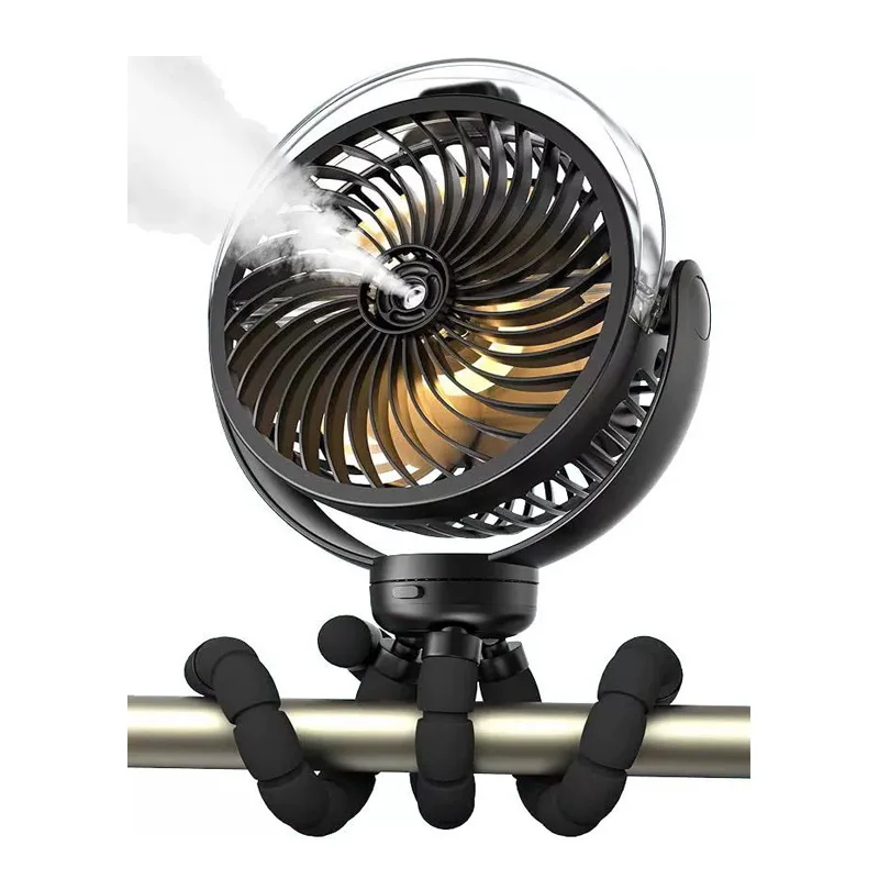 

Outdoor Camping Comes With Ambient Light, Octopus Spray Fan, USB Charging, Portable Equipment