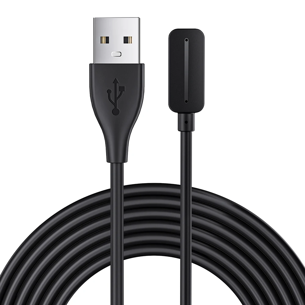 

1m Magnetic USB Charging Cable Charging Line Cord 2Pin Charger Adapter Replacement for Polar Pacer/Pacer Pro/Ignite 3/Vantage V3