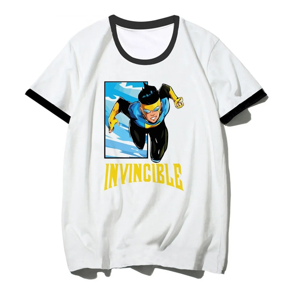 Invincible t shirt shoujo cute gyaru Retro harajuku gothic t-shirt goth harajuku emo cutecore clearance sales