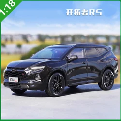 Diecast 1:18 Scale SAIC Trailblazer RS SUV Alloy Simulation Car Model Collection Souvenir Static Display Ornaments Toy Gift
