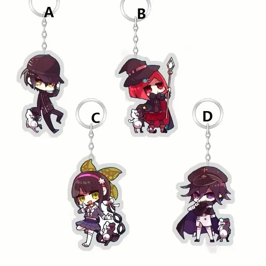 

Акриловый брелок V3 Ouma Kokichi Monokuma, ремешок для ключей, фигурка, подвесные аксессуары 6 см