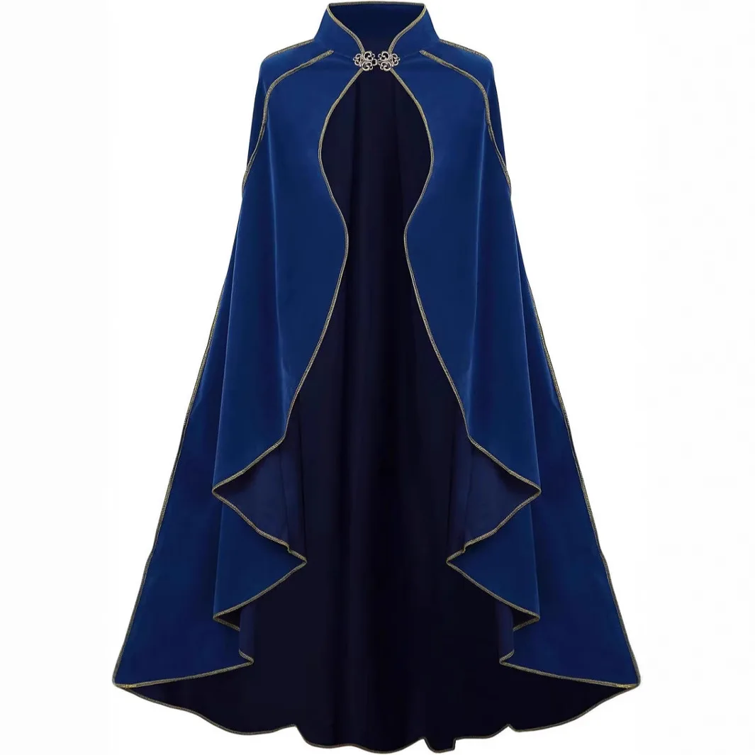 Cape de Cosplay pour hommes et femmes, châle médiéval, Robe de Pirate Vampire, Costume de vieux Ranger, fête fantaisie de carnaval pour adultes et femmes