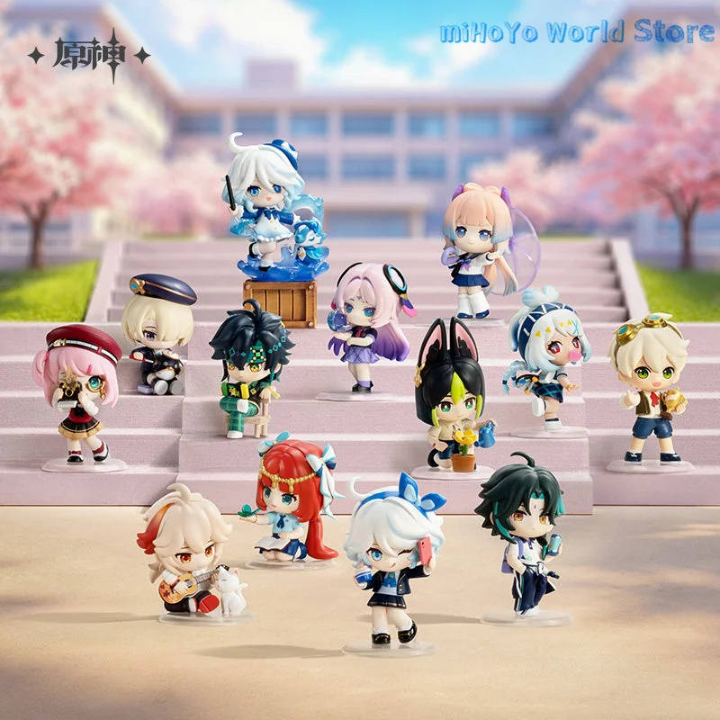 オリジナル-フリーナ-フィギュア-オーナメント-キニチ-シトルリ-ニルウ-原神インパクト-シャオ-カズハ-qバージョン-ティグナリ-フィギュアモデル-オーナメント