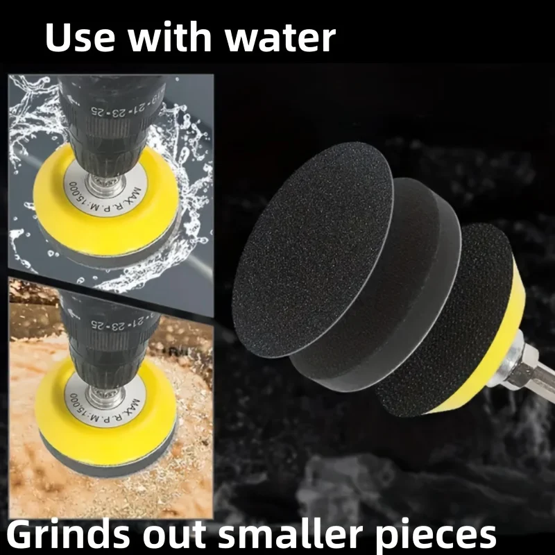 133 قطعة من أقراص الصنفرة ومجموعة ملحقات التلميع، مجموعة إصلاح المصابيح الأمامية الرطبة والجافة مقاس 3 بوصات، ورق صنفرة مائي متطور، ورق لاتكس، مقاس M