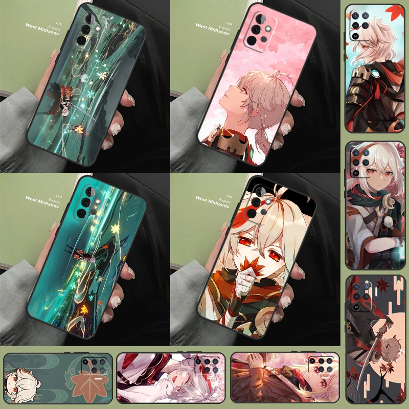 Genshin Impact Kaedehara Kazuha Case For Samsung Galaxy A54 A34 A14 A53 A33 A13 A12 A22 A32 A42 A52 A50 A51 A71