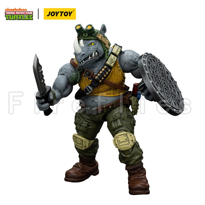 1/18 JOYTOY Action Figure Turtles Beebop Rocksteady Anime Model Speelgoed