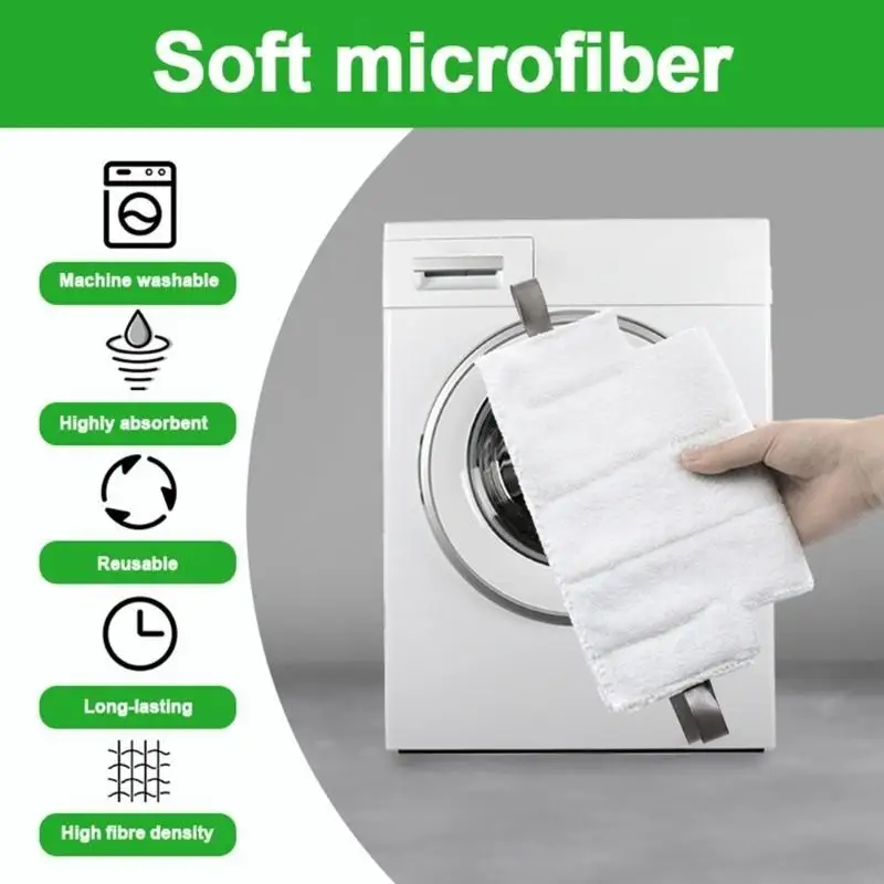 Microfiber Cleaning Pads for HV300 HV300W HV301 Vacuum Suitable for Living Rooms B95B