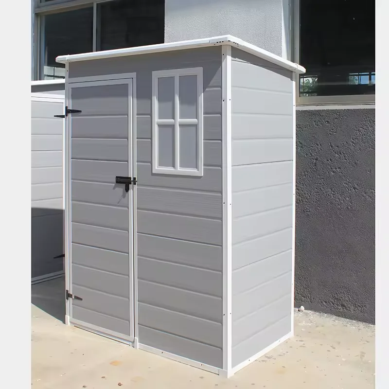 Wholesale Easily Assembled Aluminous Plastic Shed Garden Building House Tool Bike Storage Outdoor Shed