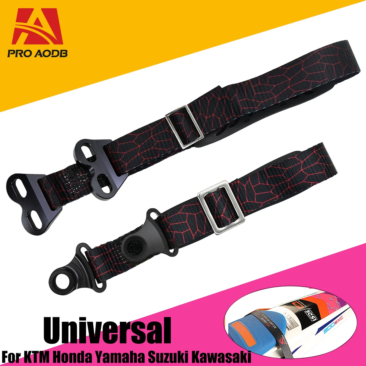 

PRO AODB Front Rear Rescue Strap Sling Pull Belt For HONDA YAMAHA KAWASAKI CR CRF XR YZ WR WRF KXF KLX 85 125 150 250 450 R RX F