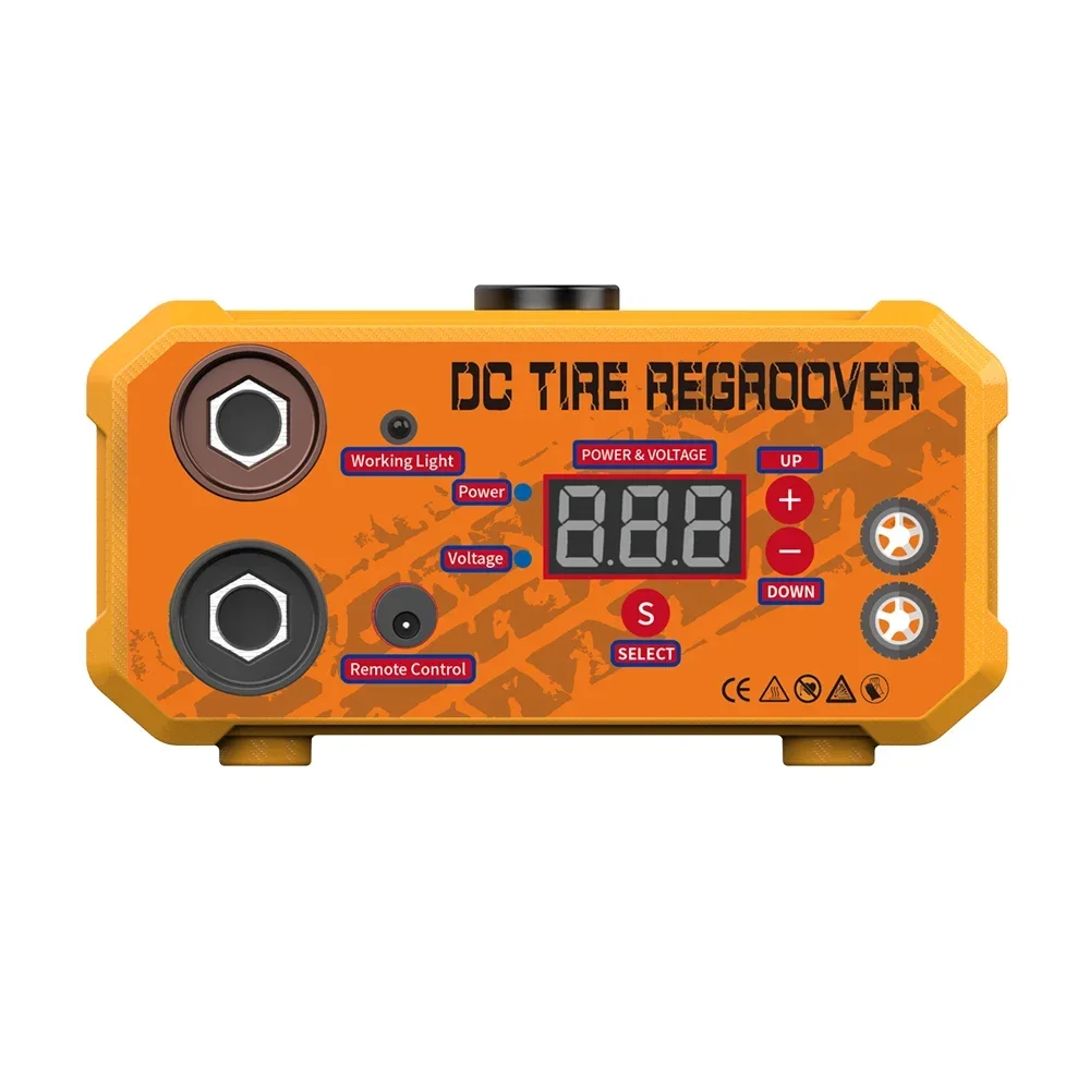 New Tire Groover Machine Tyre Grooving Tool Tire Regrooving Iron Cutter Kit 1000W with 20pcs Cutting Blades for Rubber and Tires - view 4