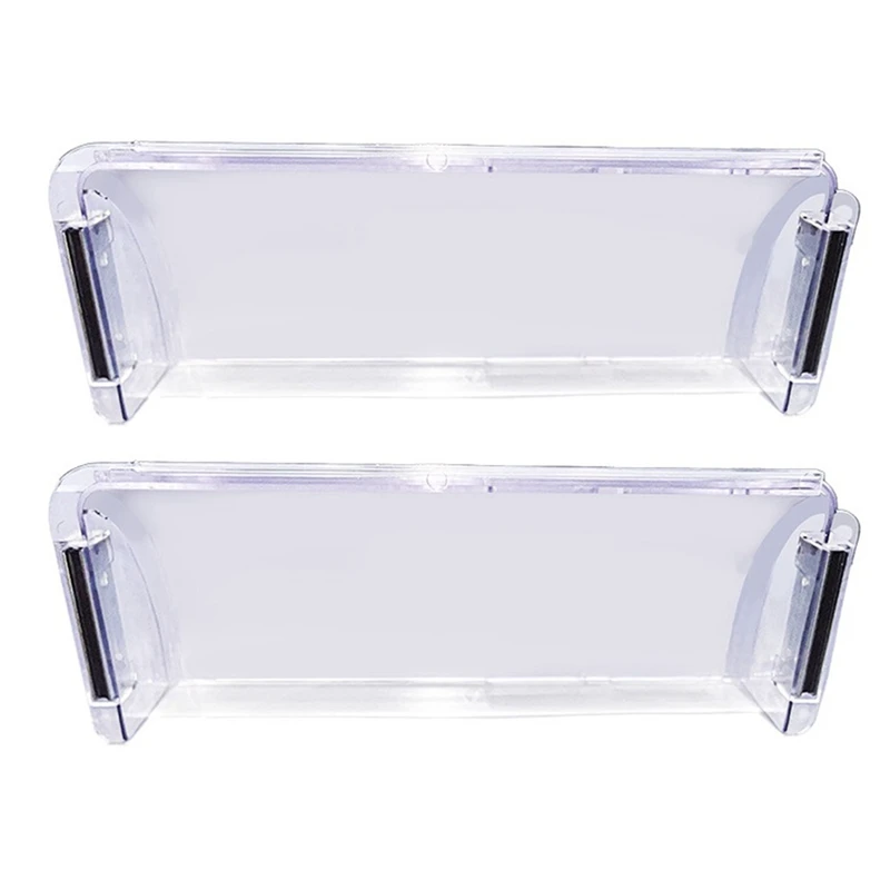 SANQ 2 عبوة من عاكس فتحة تهوية الهواء القابل للتعديل - 10 بوصة إلى 15 بوصة أغطية فتحات تهوية الأرضية المغناطيسية للتيار المتردد والجدار وسجلات السقف مع المغناطيس