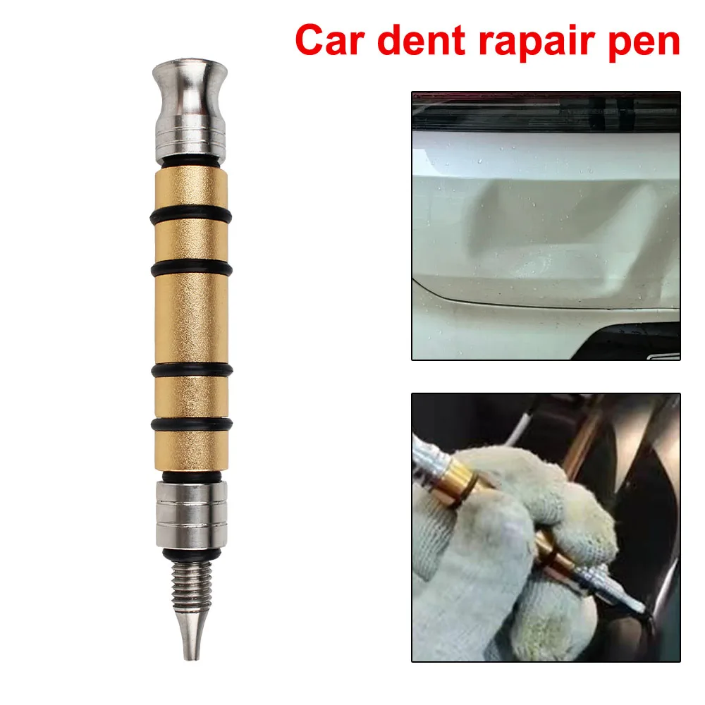 Titanium alloy lifter tool percussion pen hammer kit unpainted car dent repair tool sheet metal dent repair tool with magnet