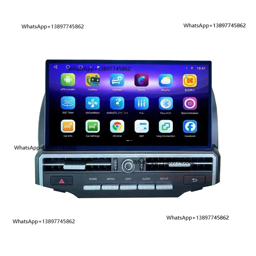 

Peiqi RoadNavi Android 13 Car Radio Wireless CarPlay Gps Navi for T 4 Runner 2010-2021