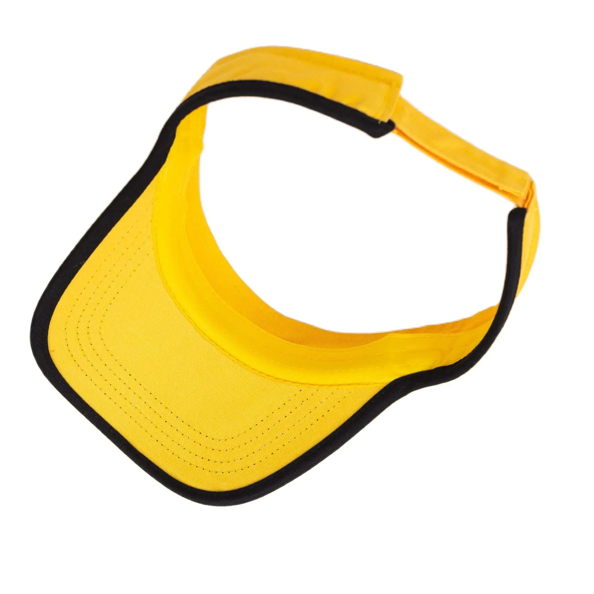 Summer 100% Cotton Sun Visor Caps for Men Women Casual Visor Hats Yellow Pink Black Red Grey Blue Purple