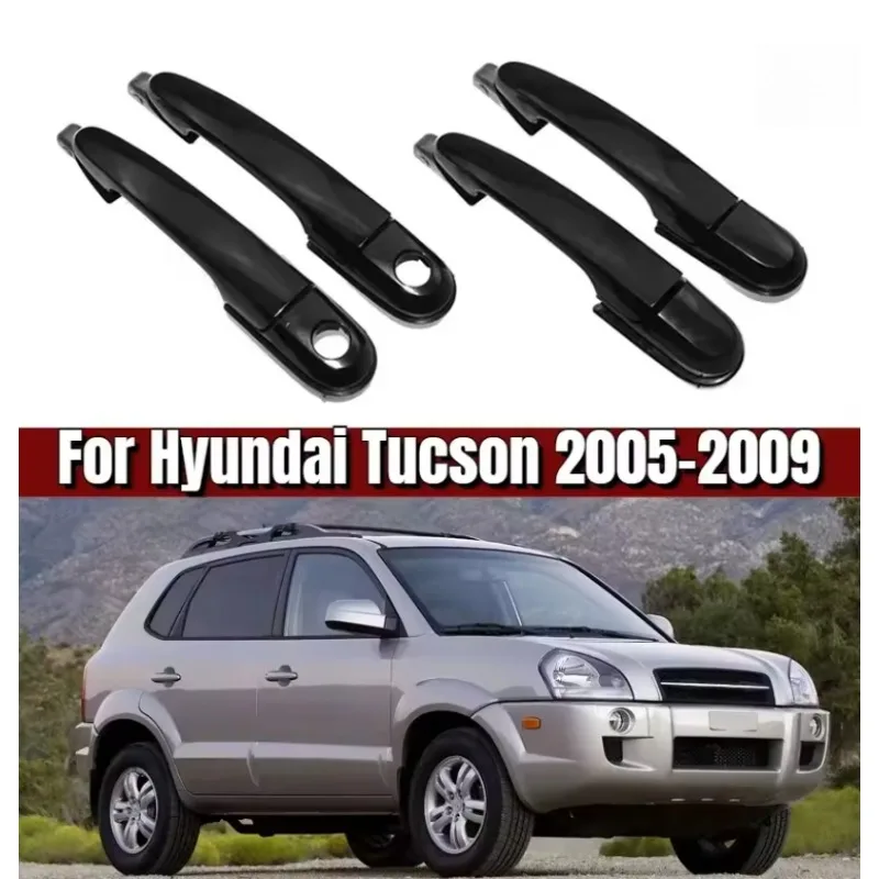 

Для Hyundai Tucson 2005-2009 82650-2E000 82660-2E000 836502E000 836602E000 4 шт. наружная ручка двери левая и правая LH RH