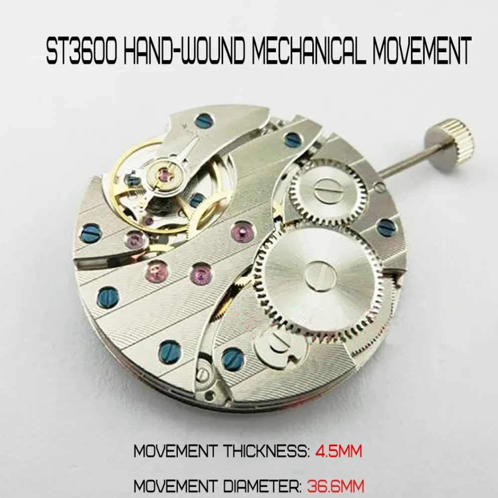 

Watch Movement for ST 6497 Manual Winding Movement for Men's Watches Accessories Watch Parts High Accuracy Movt Replace