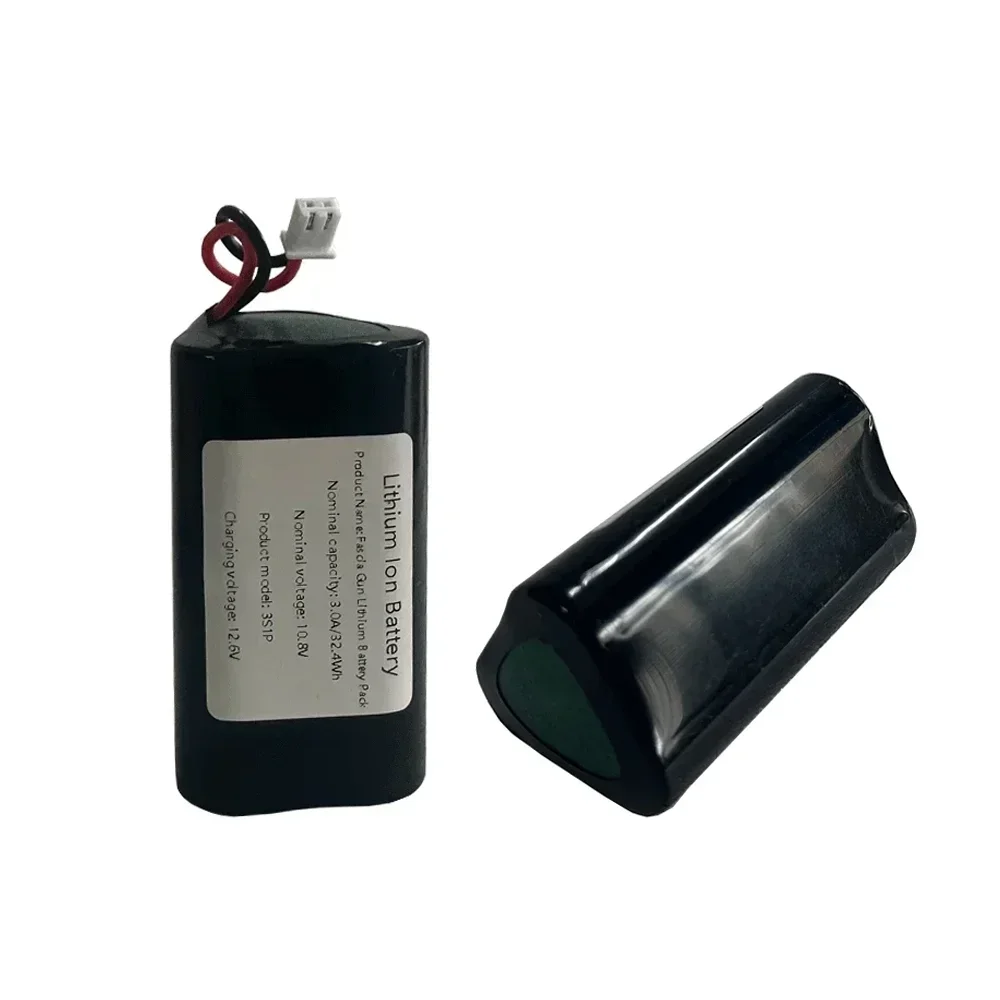 Pacote de bateria de lítio recarregável de 10,8 V 3000mAh adequado para pistolas de fáscia, baterias de ferramentas especiais de massageador