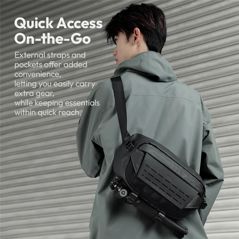 

A29F-AB02 Concept Camera Sling Bag Crossbody Bag Waterproof Camera Shoulder Backpack DSLR/SLR Camera Case Photography Bags