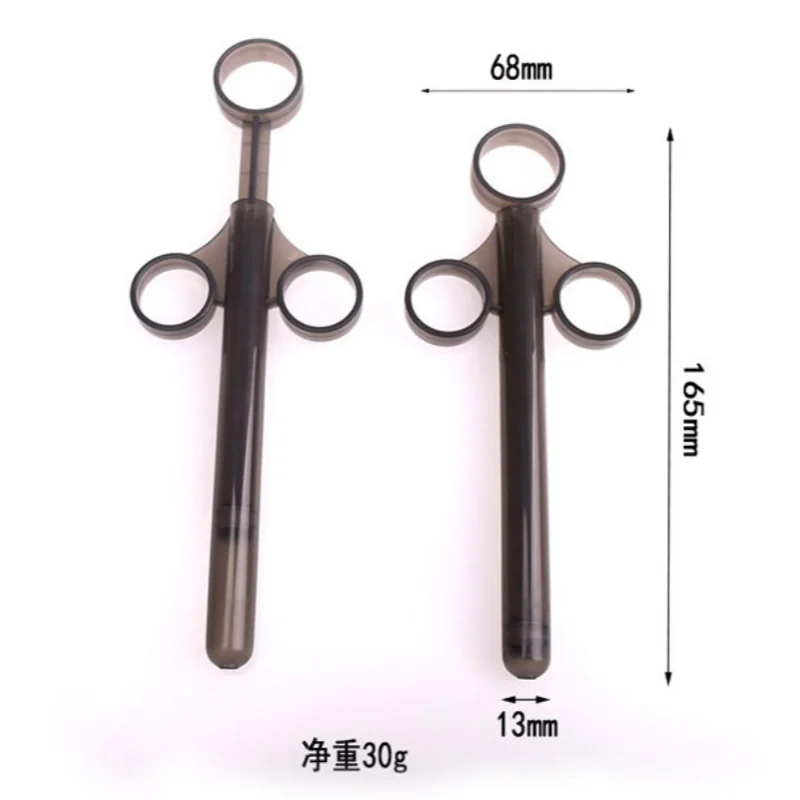 Lube Applicator Injectors with Precise Scales and Anal Shooter Function Featuring Air Proof Silicone Cap for Men Women view 6