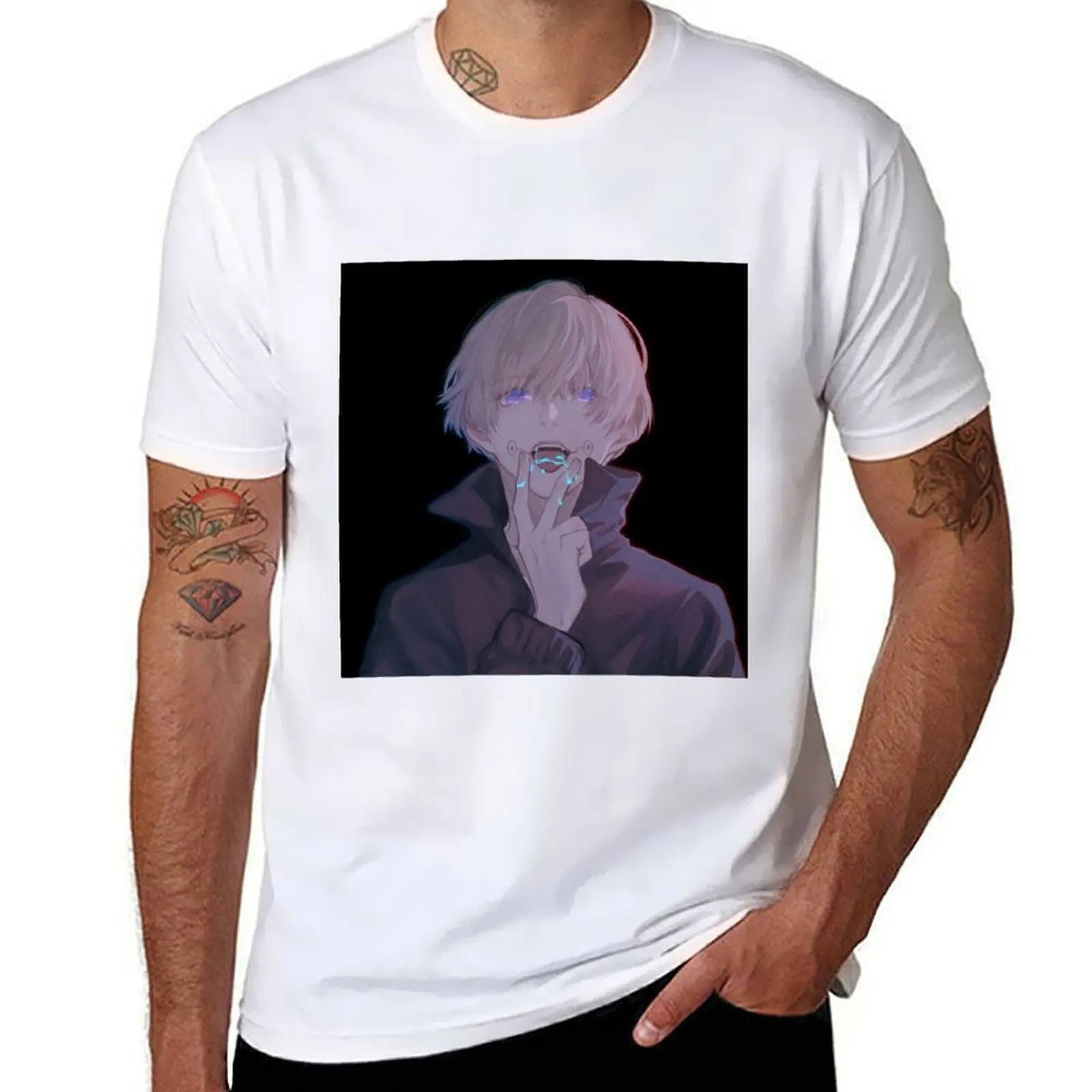 

Inumaki Toge T-Shirt cotton t shirt man anime t shirts for man T-Shirt