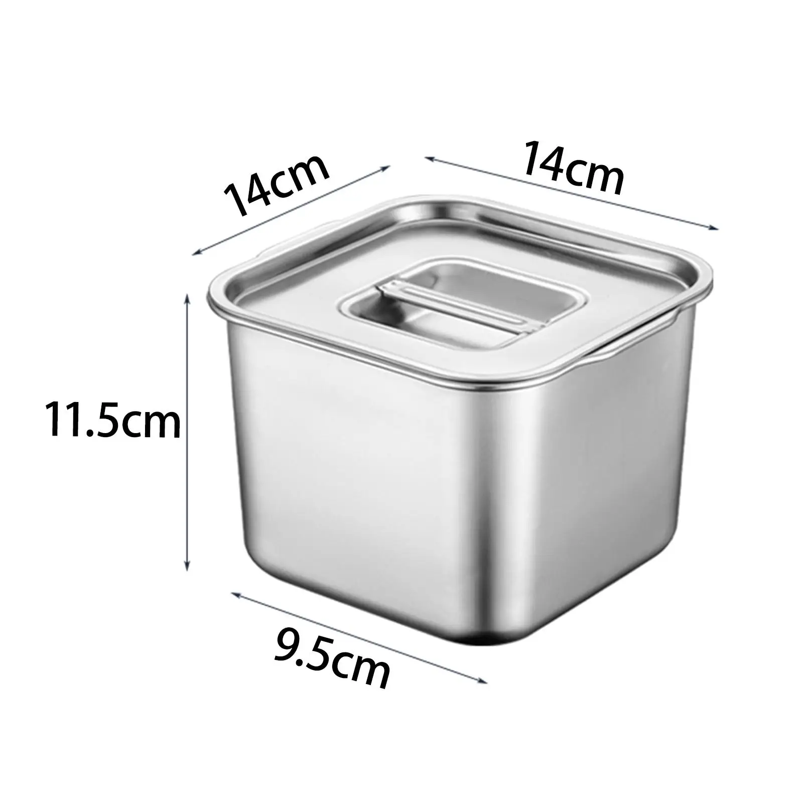 Panci makanan Stainless Steel, panci makanan pegangan ganda untuk luar ruangan Hotel restoran