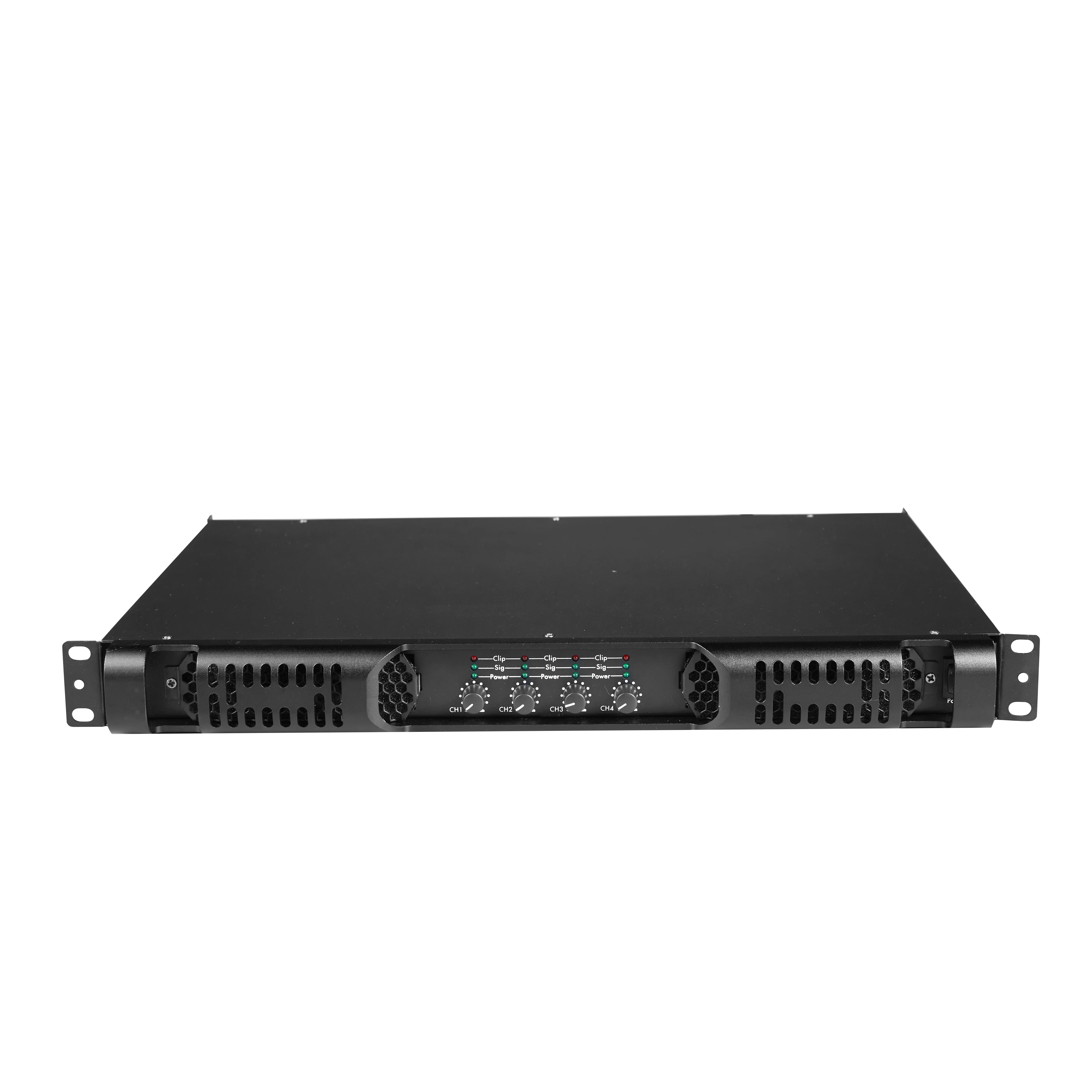 DA18K4 18000 Watt 4 Channel 1U Sound System Stage Amplifier for Concert