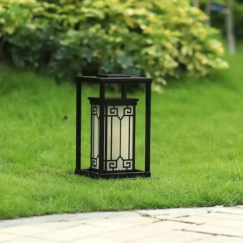 

Courtyard Outdoor Aluminum LED Bollard Lawn Light 7/10W Solar Spotlights Waterproof IP55 220V Garden Lighting