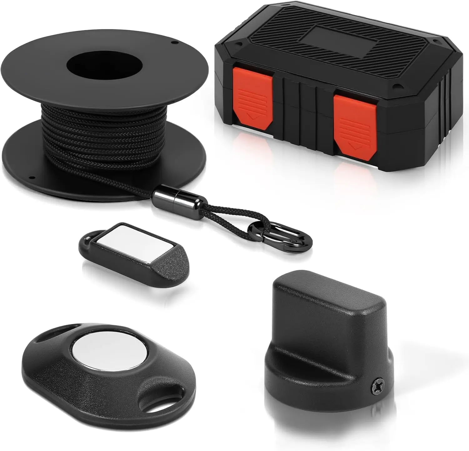 

Wire Fishing Tool Kit with Magnetic Puller for Electrical Wiring Behind Walls, Ideal for Indoor, Garden, and Electrician Use