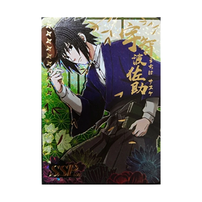 Anime NARUTO Rare Haruno Sakura Hyuga Hinata Gaara Uchiha Sasuke Uchiha Madara Game SSP Collectible Cards Birthday Toy Gift