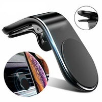 Magnetic Car Phone Holder Air Vent Clip Mount Rotation Cellphone GPS Support For Xiaomi Red Mi Huawei Samsung Phone Stand in Car