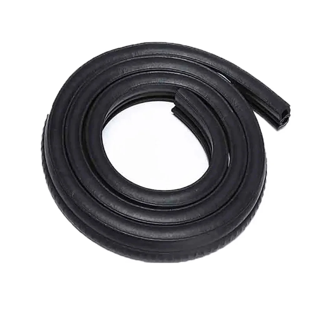 U Channel car Door Edge Guard Rubber Sealing Strip U Type Double-layers Black Insulation Door Frame Protector Sealing Trim Parts