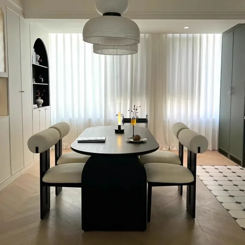 

Minimalist Coffee Dining Table Hallway Children Living Room Lounge Designer Balcony Dining Table Aesthetic Mesa Hotel Furniture