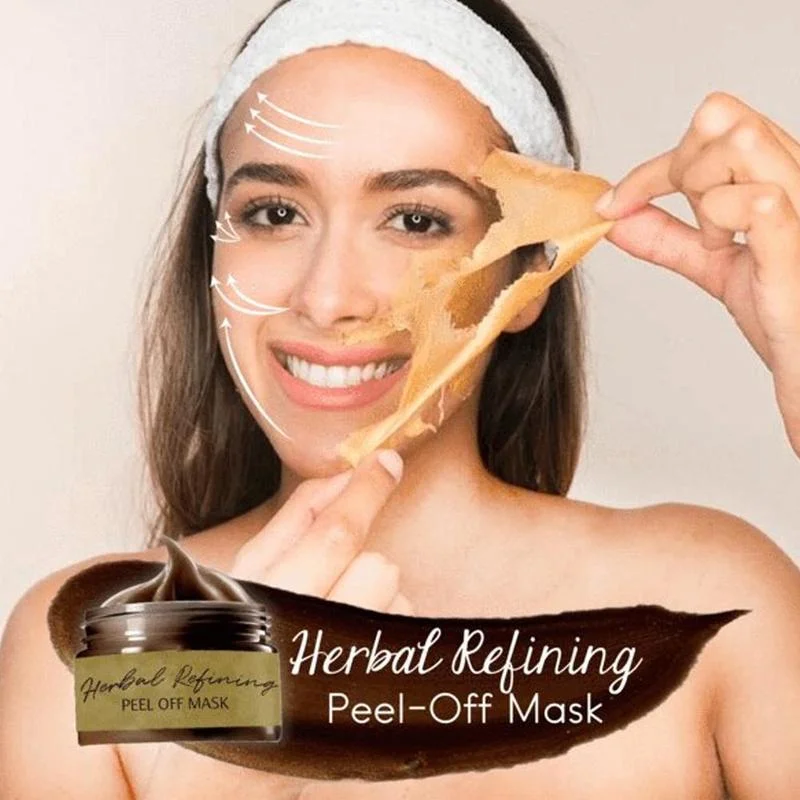 

120ml Remove Blackhead Cleaning Mask Peel-off Mask Pores Beauty Health Herbal Refining Peel Off Mask Black Point Mask Face