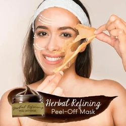 Mascarilla de limpieza para eliminar puntos negros, máscara de limpieza de poros, belleza, refinación de hierbas, 120ml