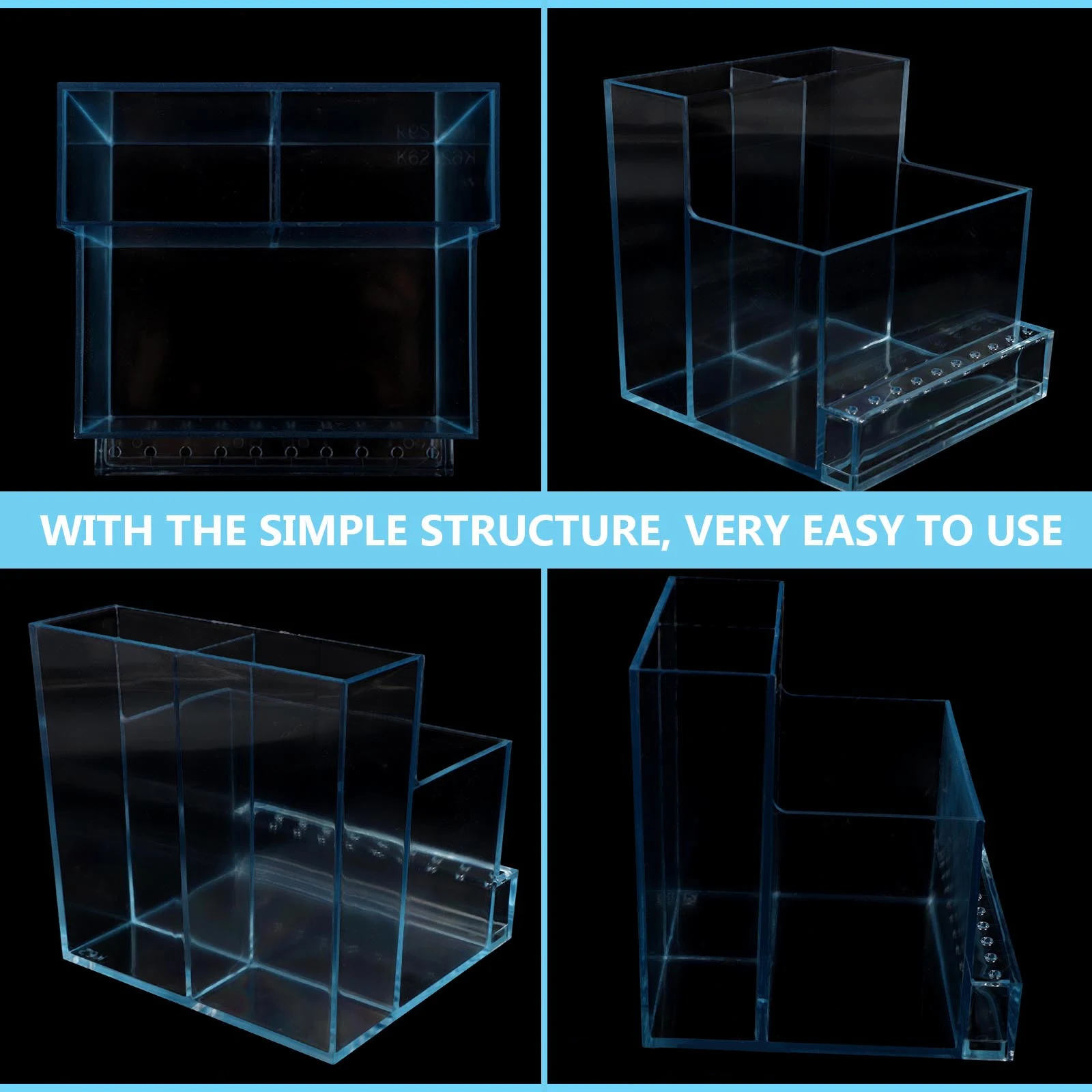 

Grinder Storage Box Nail Drill Rack Portable Holder Accessories Polishing Machine Stand Display Plastic