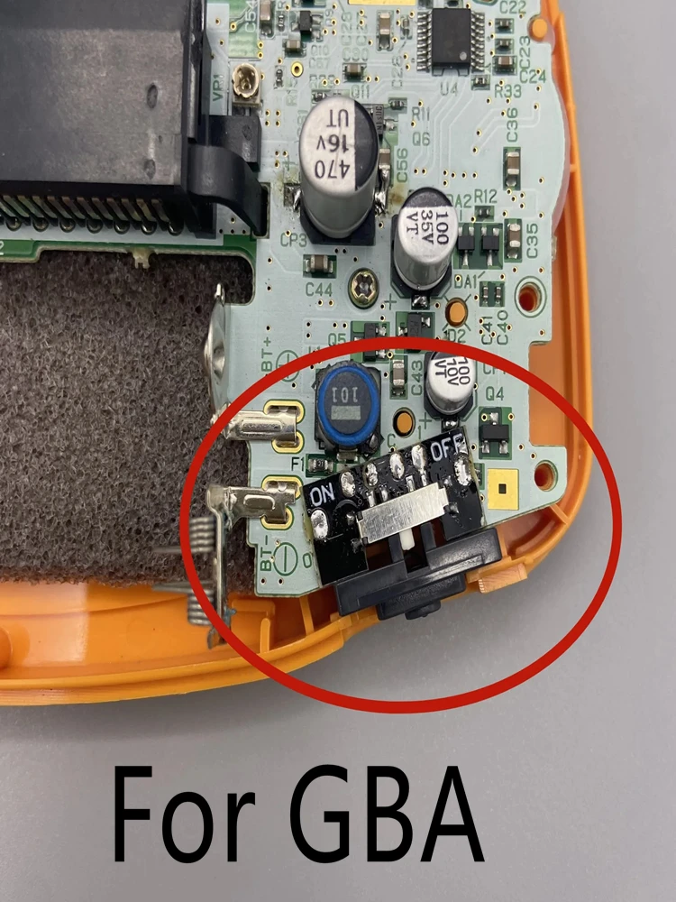 Power ON OFF Switch Board Repair Replacement Parts for Nintendo Game Boy Advance GBA Game Console